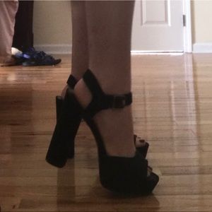 NWOT Sam Edelman suede platforms